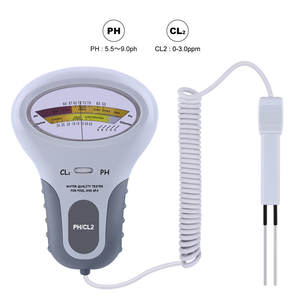 Ph Meter Digital Water Tester - جهاز اختبار جودة المياه المحمول PC102،