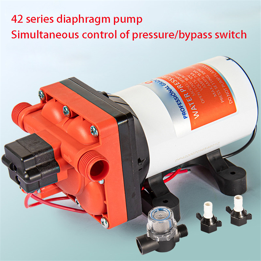 Mini Peristaltic Pump 12V - مضخة مياه كهربائية ذاتية التحضير من