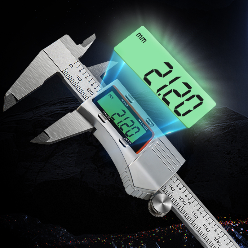 Digital Caliper 150Mm Stainless Steel - 150 مللي متر الخلفية الرقمية الفرجار
