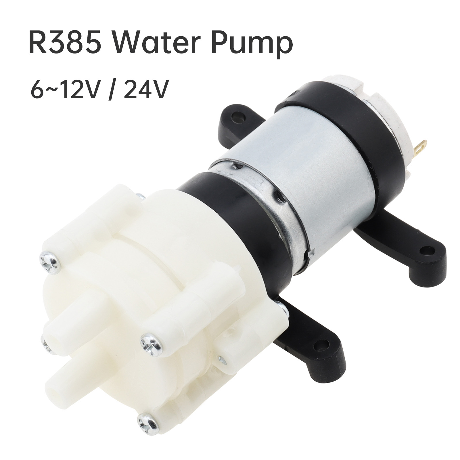 Mini Peristaltic Pump 12V - R385 محرك مضخة مياه صغير 6-12