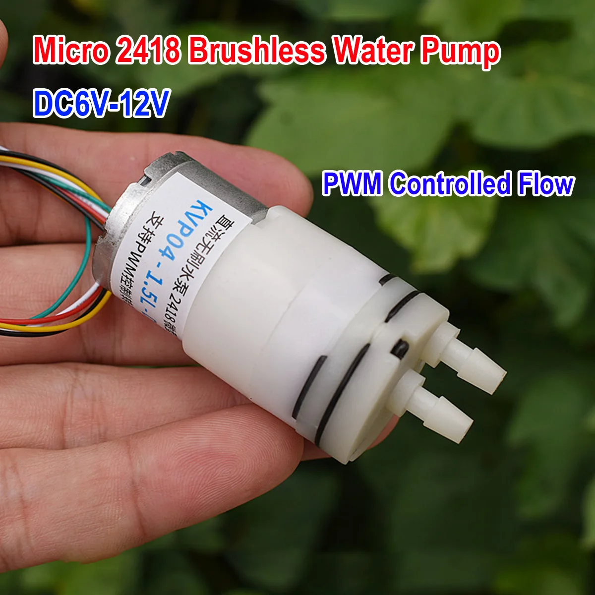 Mini Peristaltic Pump 12V - مضخة مياه صغيرة ذاتية التحضير للحجاب