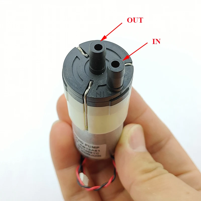 Mini Peristaltic Pump 12V - مضخة سائل صغيرة ذات غشاء CJWP27-AB12A61