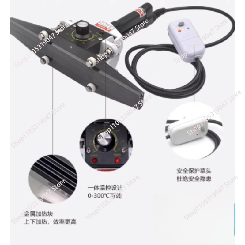 آلة لحام يدوية تعمل بالحرارة 2 - مراجعة Plastic Bag Impulse Heat Sealer وسعره