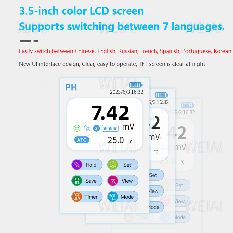 جهاز قياس الرقم الهيدروجيني ال - مراجعة Ph Meter Digital Water Tester وسعره