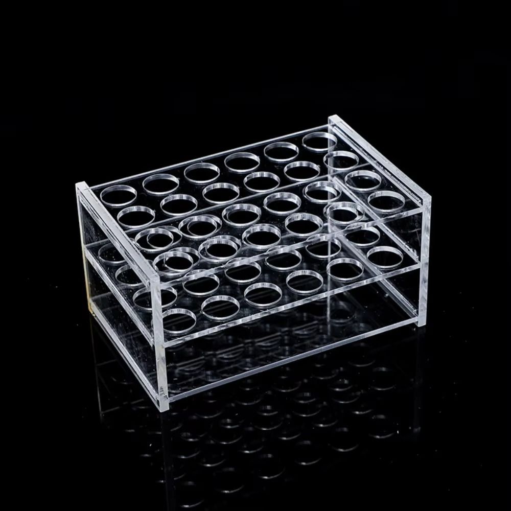 حامل أنابيب اختبار أكريليك جدي - مراجعة Lab Equipment وسعره