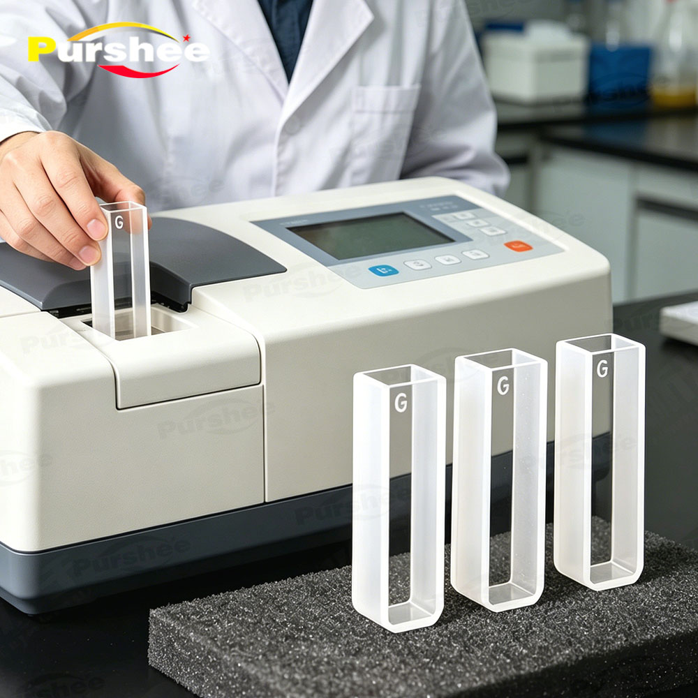 4 قطع من خلايا الكوفيت الزجاجي - مراجعة Lab Equipment وسعره