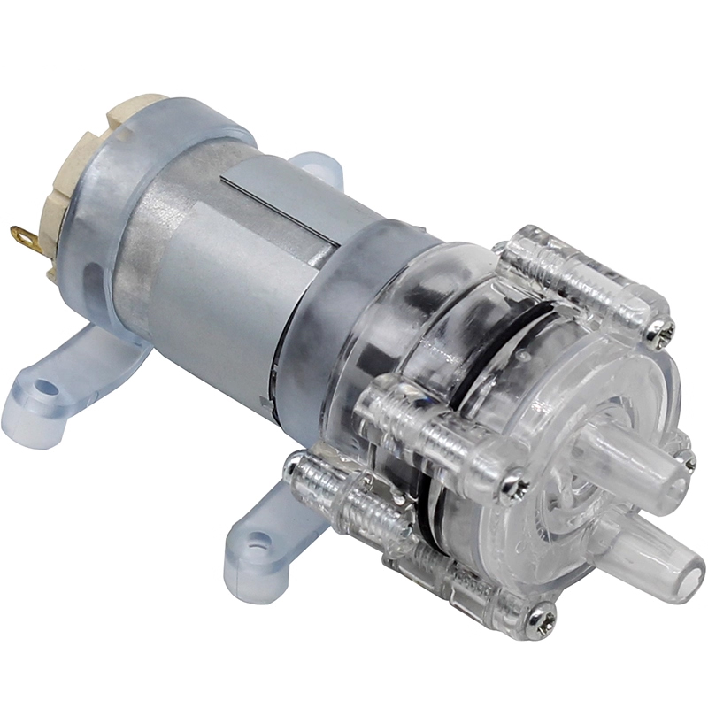 مضخة مياه صغيرة 385 DC بجهد 6- - مراجعة Mini Peristaltic Pump 12V وسعره