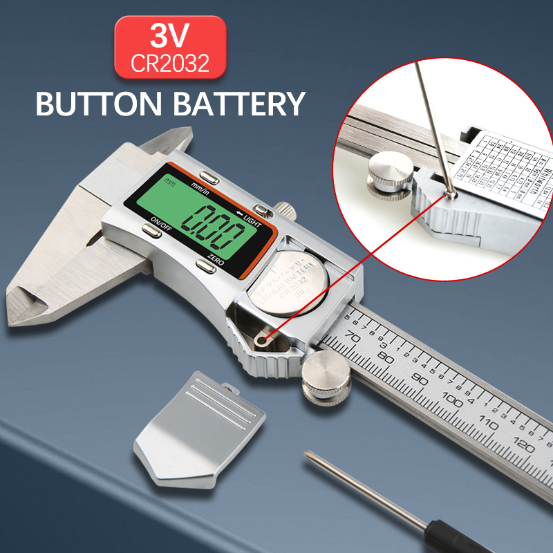 150 مللي متر الخلفية الرقمية ا - مراجعة Digital Caliper 150Mm Stainless Steel وسعره