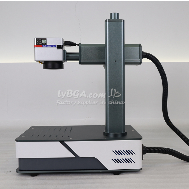 آلة نقش بالليزر الليفي عالية ا - مراجعة Fiber Laser Marking Machine 30W وسعره
