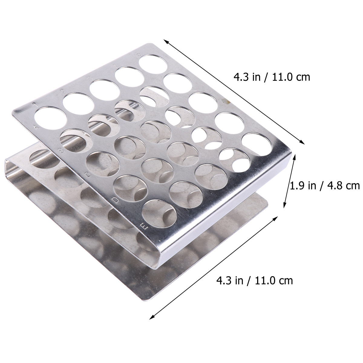 حامل أنابيب اختبار من الفولاذ  - مراجعة Lab Equipment وسعره