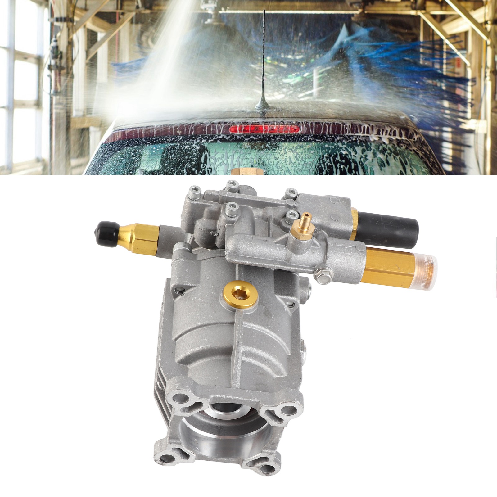 مضخة غسالة الضغط العالي 3/4in  - مراجعة Vacuum Chamber Kit With Pump وسعره