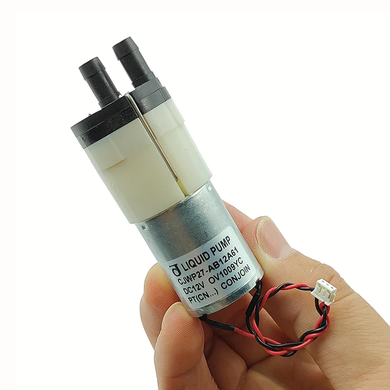 مضخة سائل صغيرة ذات غشاء CJWP2 - مراجعة Mini Peristaltic Pump 12V وسعره