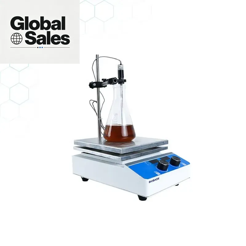 خلاط حراري مغناطيسي رقمي LED ل - مراجعة Lab Magnetic Stirrer Hot Plate وسعره