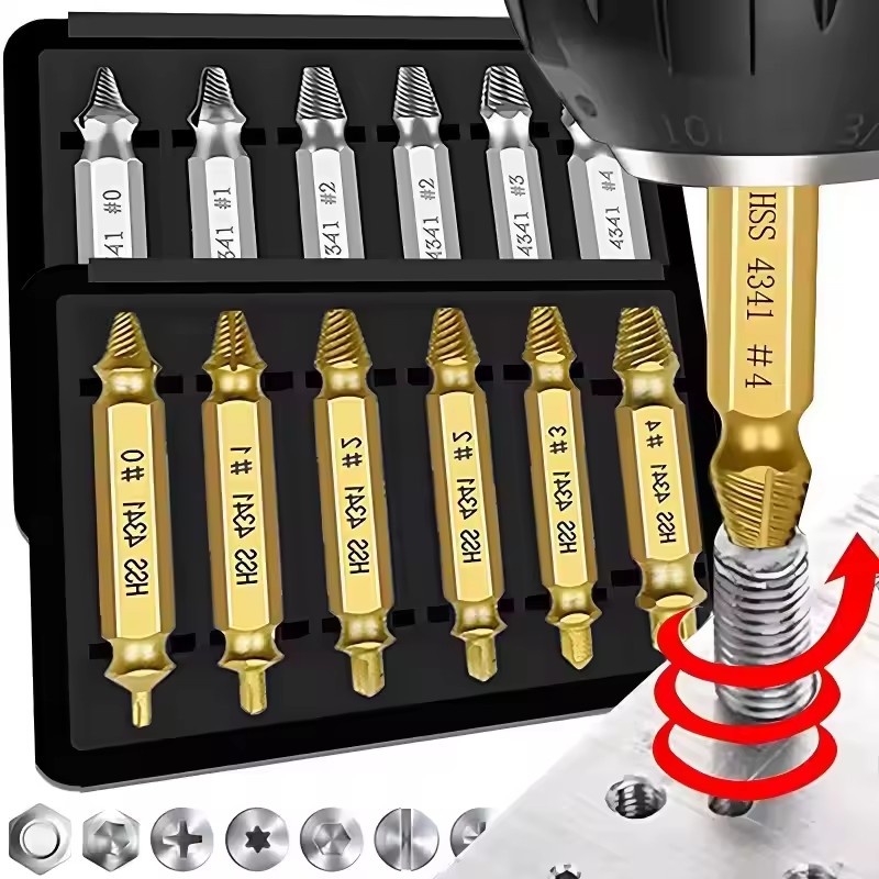 مجموعة أدوات استخراج البراغي ا - مراجعة Industrial Tools وسعره